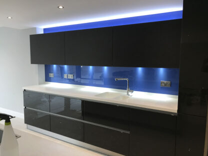 Painted Glass Splashback