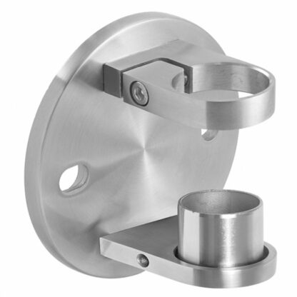 Baluster bracket - round, fixed support