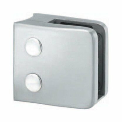Square glass clamp