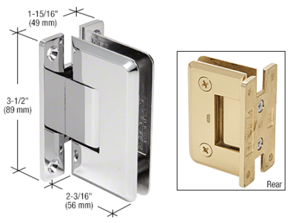 Pinnacle wall mount full back