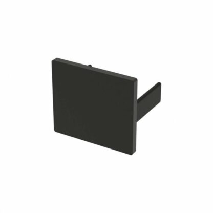 Square end cap black