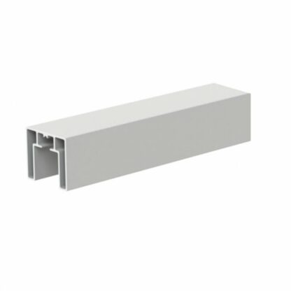 Square cap rail satin 2.5m