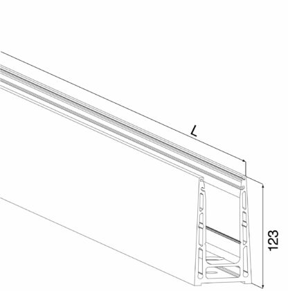 Model 3010 Domestic - top mount base channel - Image 2