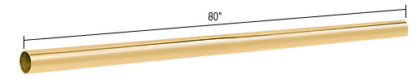 Square support arm 2030mm bar