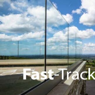Fast-Track frameless glass balustrade system